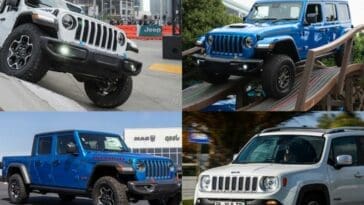 types of jeeps
